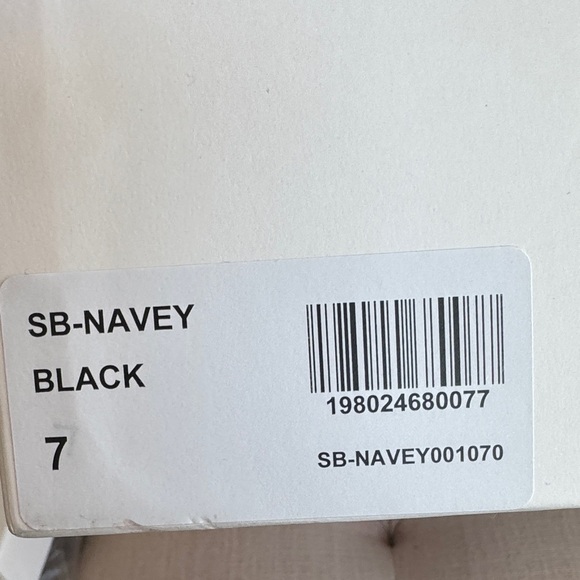 Betsy Johnson Elegant Black Mesh Women's Shoes size 7 NWOT statement heel. - Picture 7 of 7